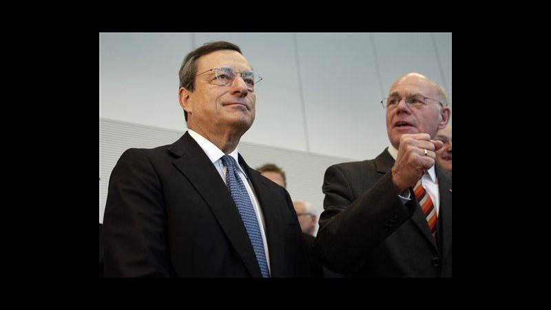 Draghi al Bundestag: Piano Bce non è aiuto mascherato a governi