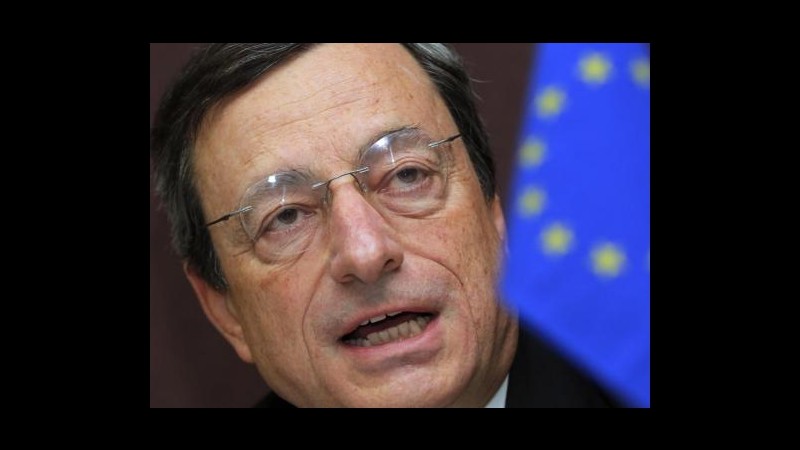 Crisi, Draghi oggi al Bundestag, difenderà piano Bce di acquisto bond