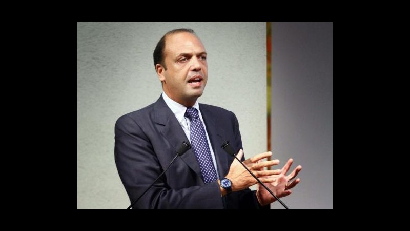 Legge stabilità, Alfano: Fermare il bombardamento fiscale