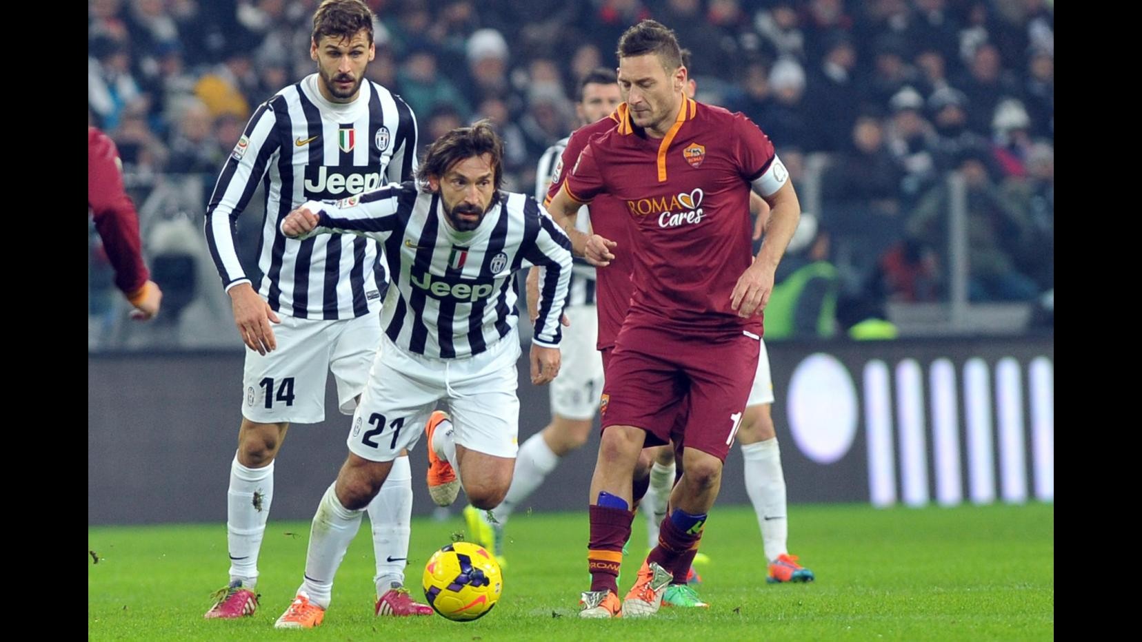 Serie A in campo, Roma ospita il Livorno. In serata la Juve riceve la Sampdoria