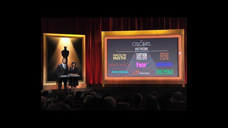 Oscar, ‘Hustle’ e ‘Gravity’ in testa con 10 nomination