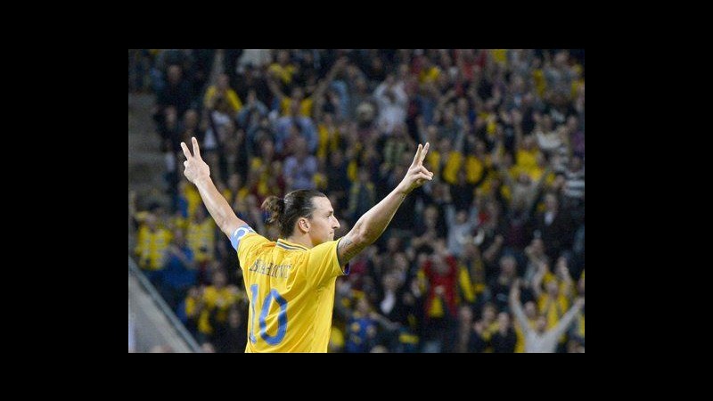 Ibra poker e gol da leggenda contro Inghilterra, Olanda-Germania 0-0