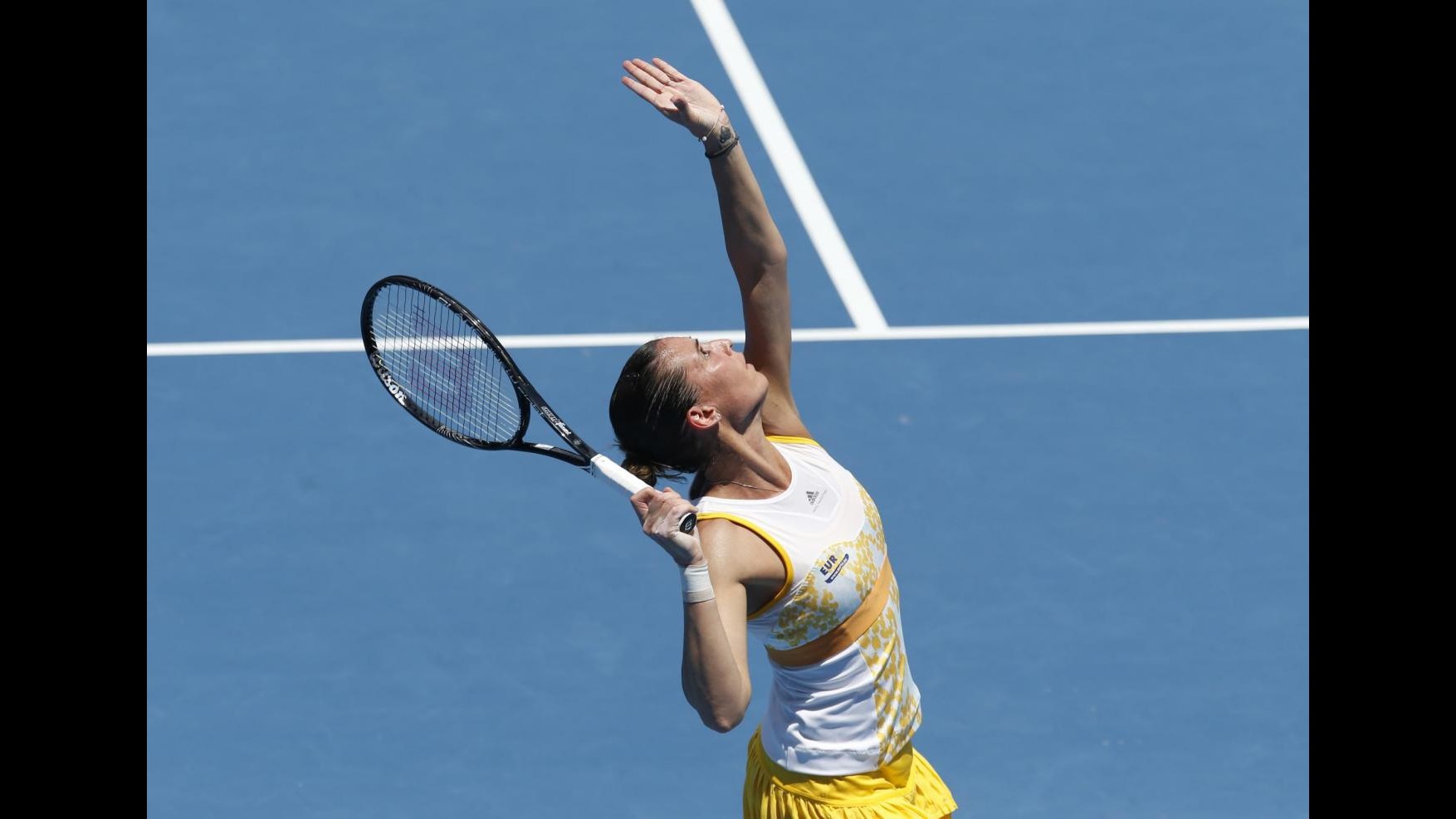 Australian Open: Puig ko, Flavia Pennetta accede al terzo turno. Avanti anche Fognini