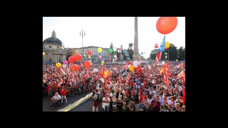 Roma, sciopero europeo: 4 cortei e sit-in tra scuola e austerità