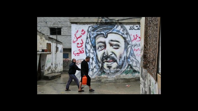 Morte Arafat, mausoleo Ramallah chiuso per inizio esumazione
