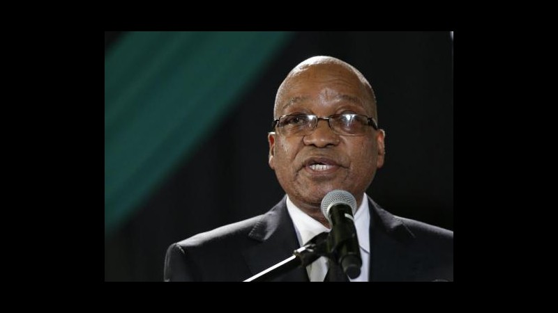 Sudafrica, Zuma: Governo non accetta violenza contro membri opposizione