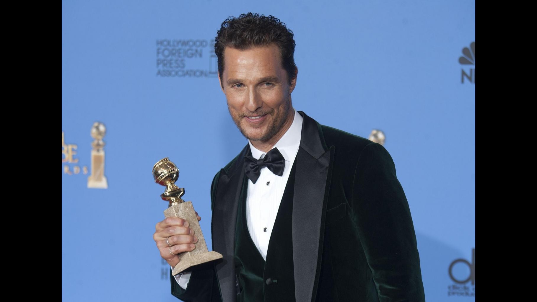 Golden Globe, migliori attori: McConaughey drammatico, DiCaprio commedia