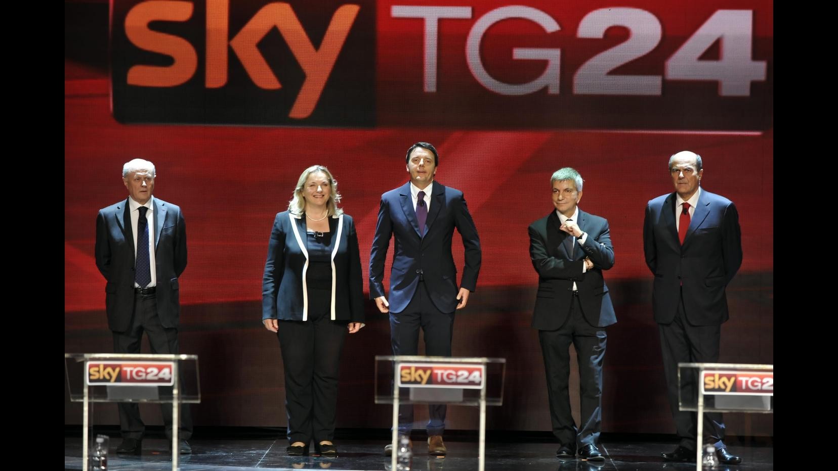 Primarie, confronto buonista, solo Bersani non chiude all’Udc