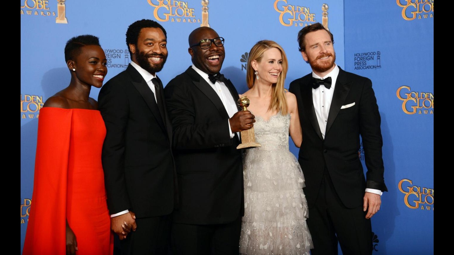 Golden Globe, ’12 anni schiavo’ miglior film, ‘American Hustle’ 3 premi