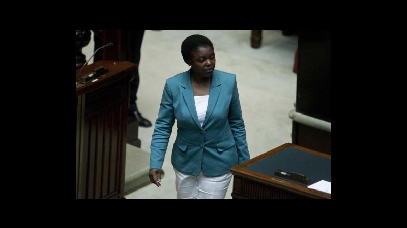 Kyenge a Brescia, scontri tra destra e immigrati