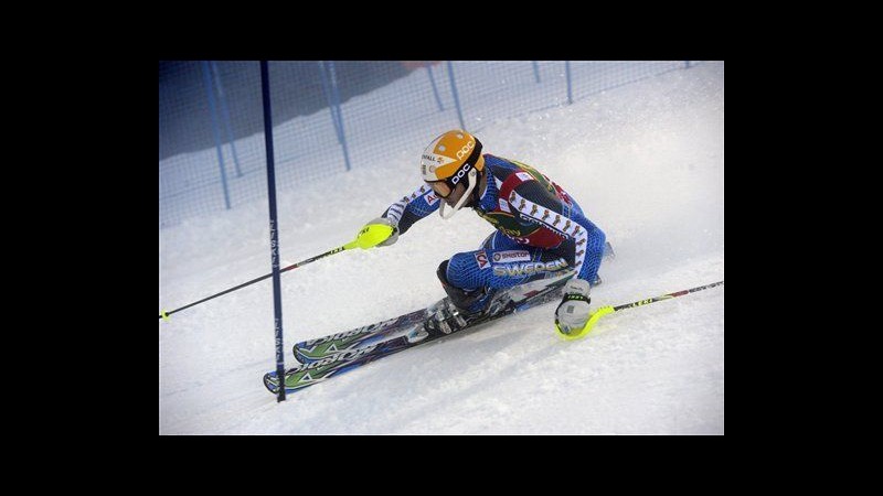 Sci, slalom Levi: vince lo svedese Myhrer, Moelgg 4°, Thaler 5°