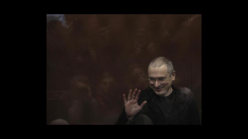 Russia, Khodorkovsky in Israele per un breve viaggio