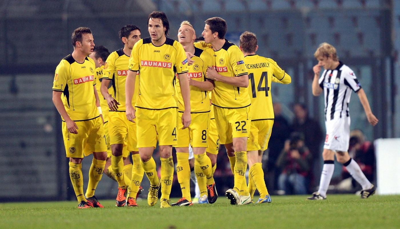 Europa League, Udinese ko in casa contro lo Young Boys