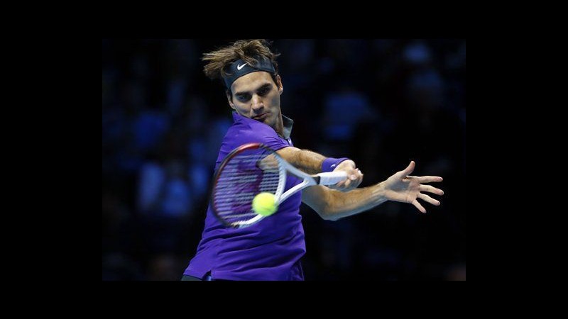 Tennis, Atp Finals: Federer in semifinale, Del Potro torna in corsa