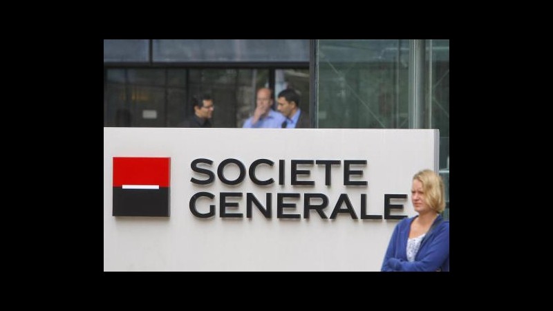 Societe Generale, tonfo utile III trimestre a 85 mln (-86%)