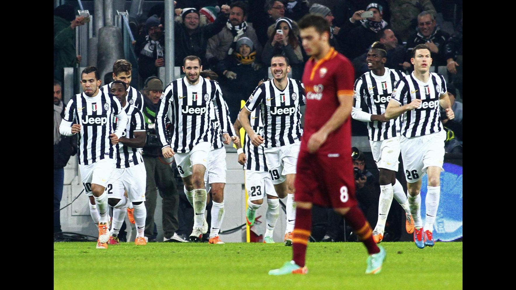 Serie A, strapotere Juve, Roma ko 3-0. Bianconeri campioni d’inverno e a +8 in classifica