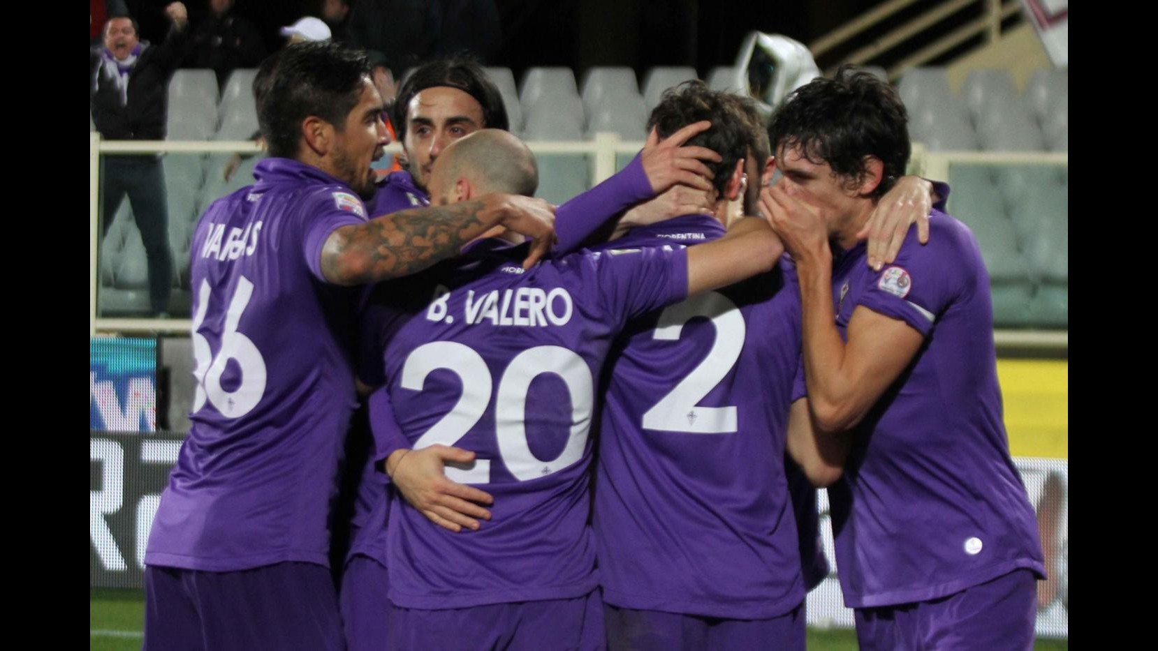 Serie A, Rodriguez-gol: Fiorentina batte Livorno 1-0. Viola in ansia per condizioni Rossi