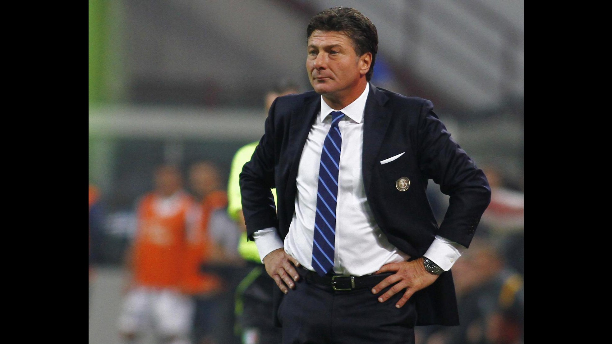 Mazzarri: Reja alla Lazio non è un vantaggio per l’Inter. Milito recupero importante