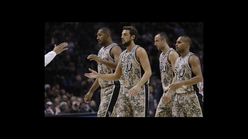 Nba, Spurs e Belinelli battono i Clippers. Ok anche Oklahoma, Miami e Indiana
