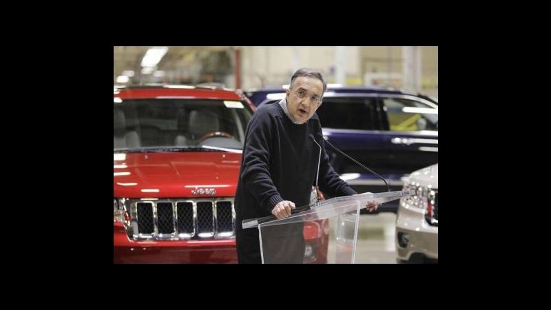 Fiat, vendite Chrysler in Usa +9% nel 2013, livello più alto da 2007