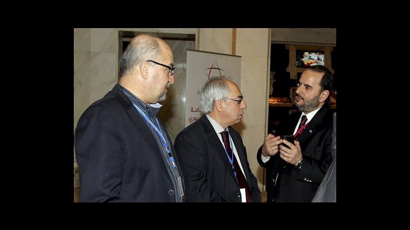 Siria, Cns approva inclusione di nuovi attivisti e gruppi politici