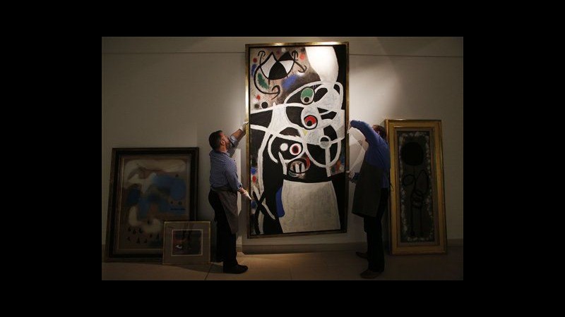 Portogallo, all’asta Mirò per recuperare soldi salvataggio banca