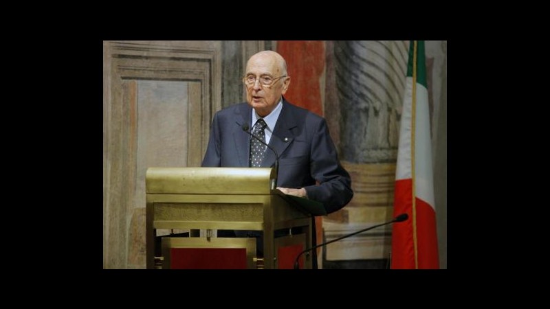 Napolitano: Compiremo ogni sforzo per riportare a casa i marò