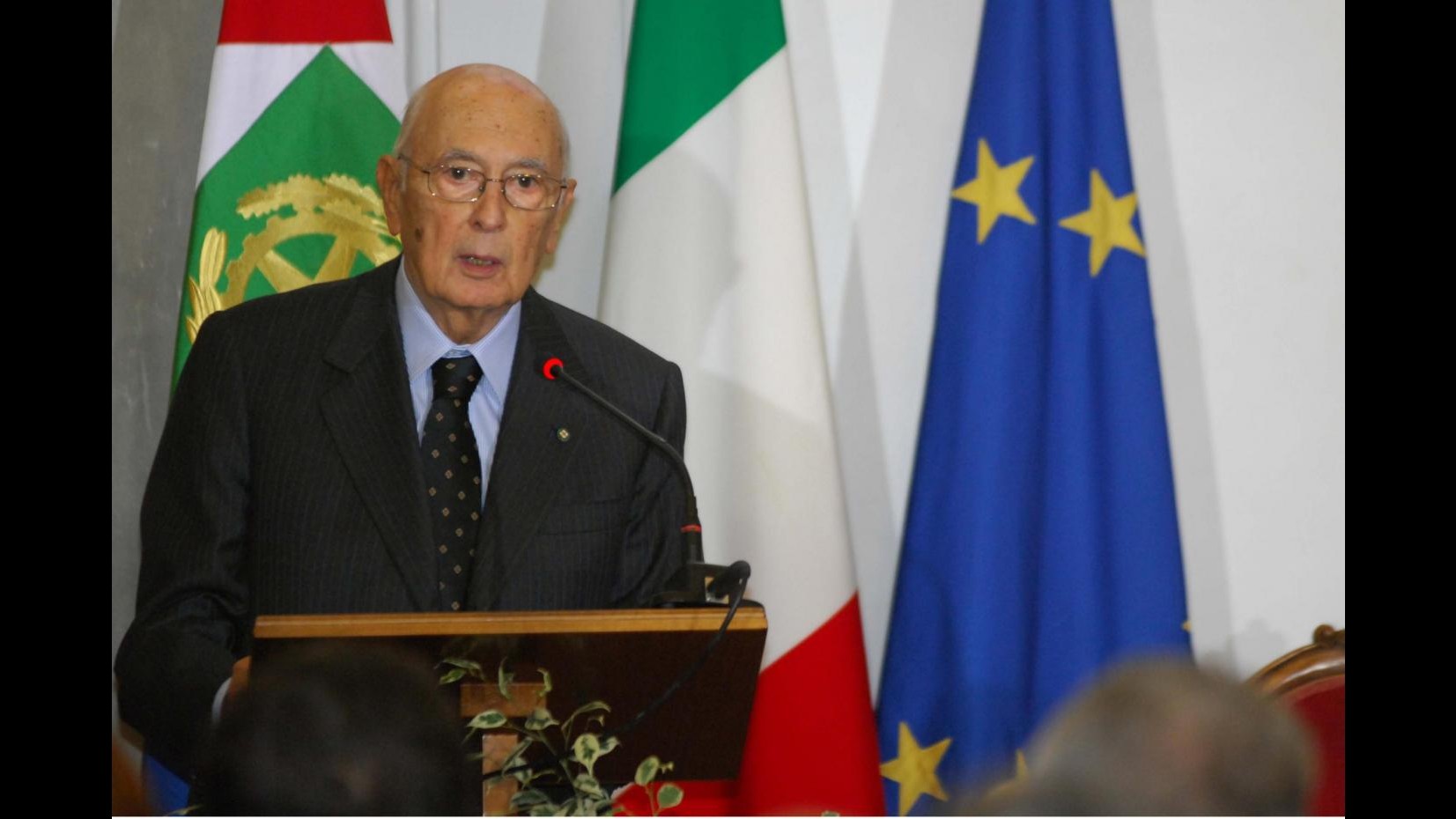 Napolitano: Necessario integrare gli strumenti militari dei Paesi