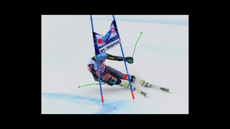 Sci, CdM: americano Ligety domina gigante di St Moritz. Nani ottimo sesto