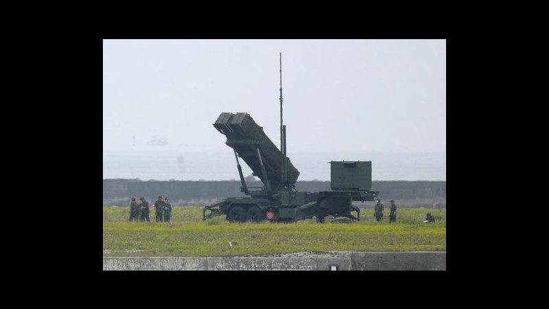 Siria, Nato esamina zone Turchia per installazione missili Patriot