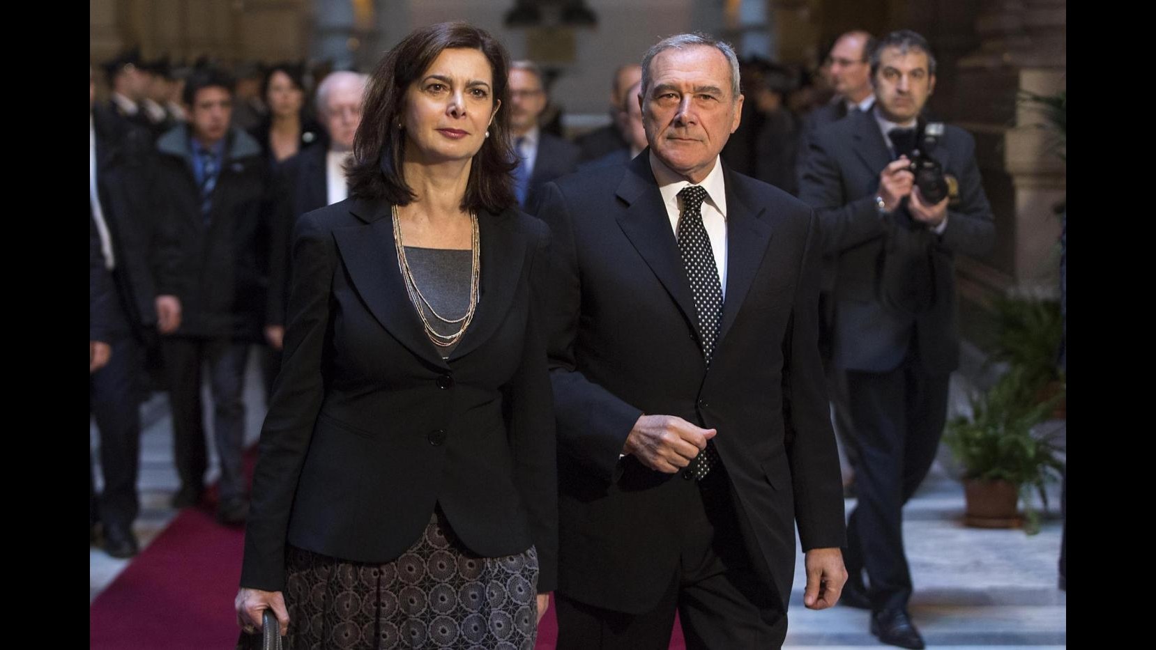 Grasso: Da M5S insulti irresponsabili contro Napolitano e Boldrini