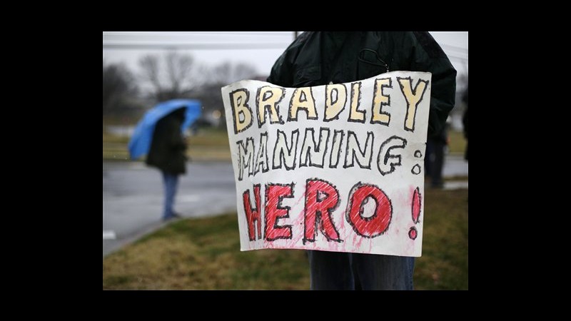 WikiLeaks, al via udienza preliminare del processo a soldato Manning