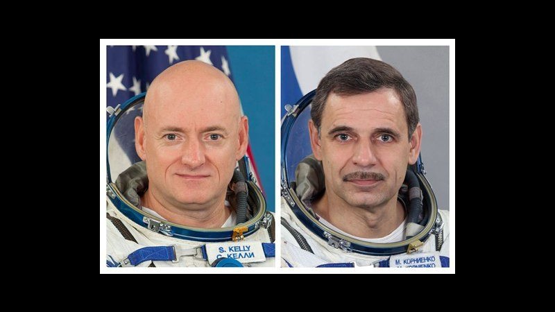 Due astronauti staranno un anno sulla Iss, tra loro gemello Mark Kelley
