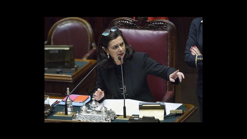 Camera, Boldrini: Tagliola? Ho assunto responsabilità per altri