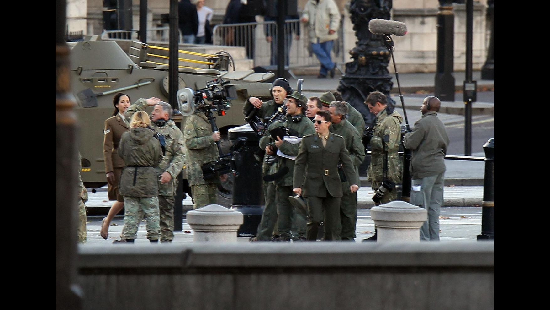 Tom Cruise paralizza Trafalgar square con il suo nuovo film