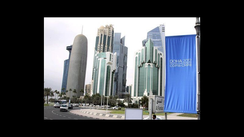 Qatar, si apre a Doha conferenza Onu su cambiamenti climatici