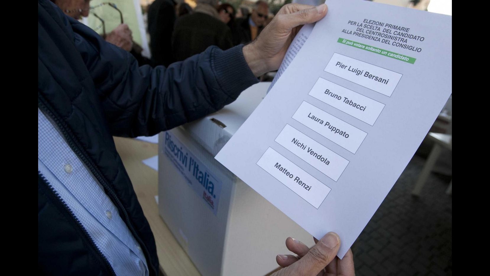 Primarie, hanno votato in 2 milioni 450mila alle 17.30