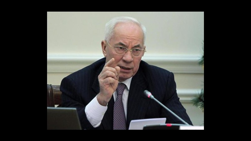 Ucraina, premier Mykola Azarov si dimette