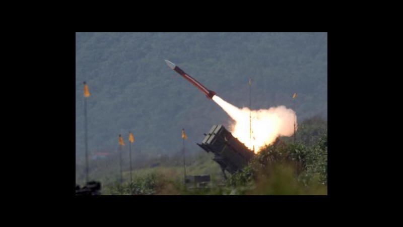 Siria, Turchia chiede a Nato schieramento missili Patriot