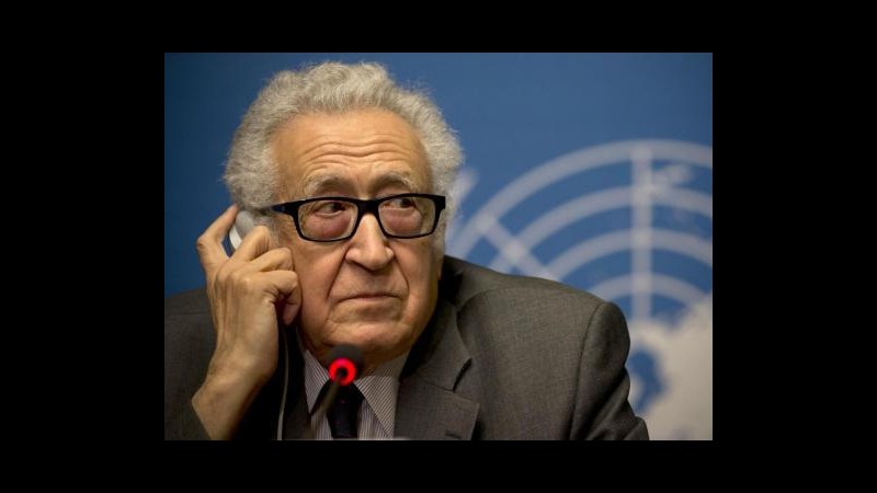 Ginevra 2, Brahimi: Non abbiamo raggiunto molto, ma continuiamo