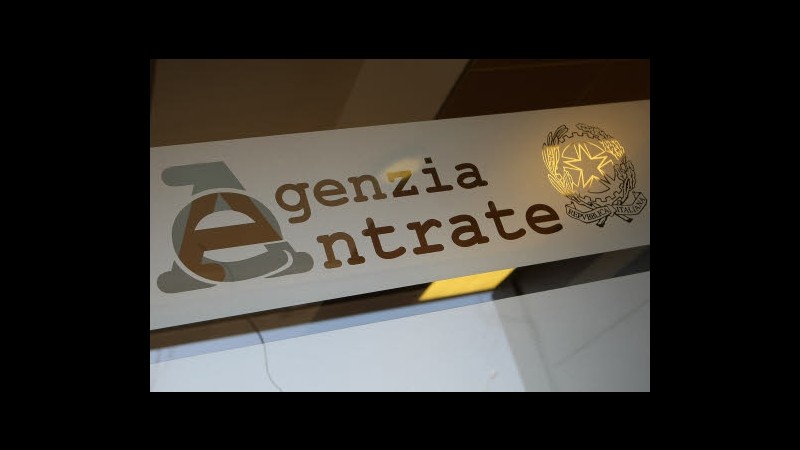 Agenzia entrate: Un milione famiglie dichiara reddito zero ma spende