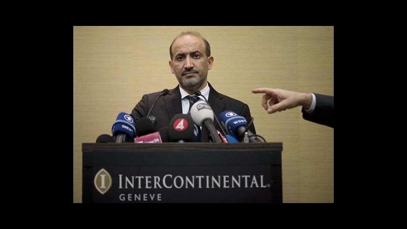 Siria, Cns: Abbiamo preso decisione coraggiosa di venire a Ginevra