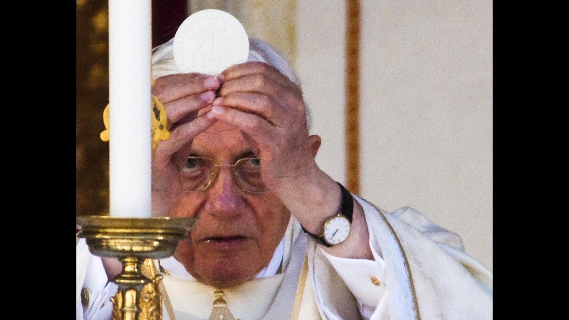 Vaticano, oggi presentazione libro di Benedetto XVI su infanzia Gesù