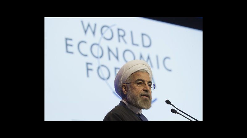 Davos, Rohani: Rapporti con Usa sono entrati in nuova fase