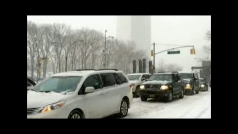 Usa, tempesta di neve paralizza il nord-est del Paese