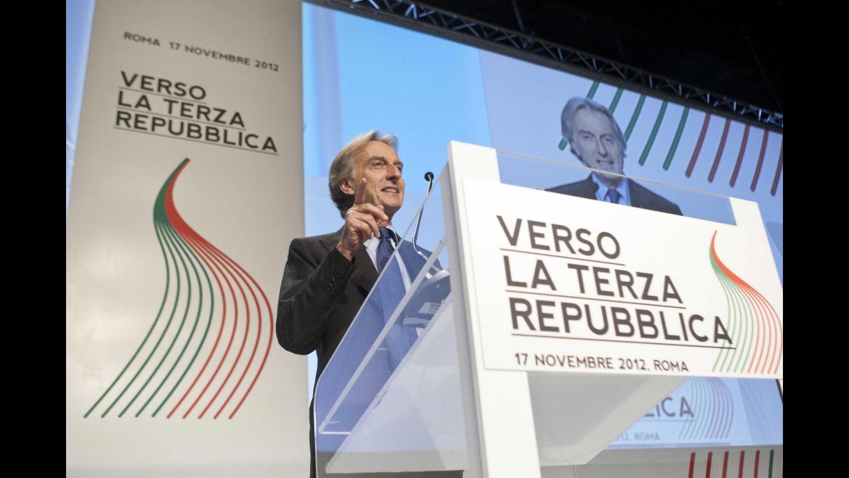 Montezemolo: Serve Governo di ricostruzione, Monti meglio di tutti