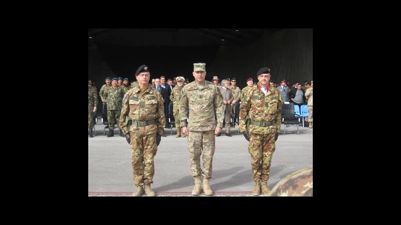 Afghanistan, generale Scopigno: Agli afghani i frutti coltivati insieme