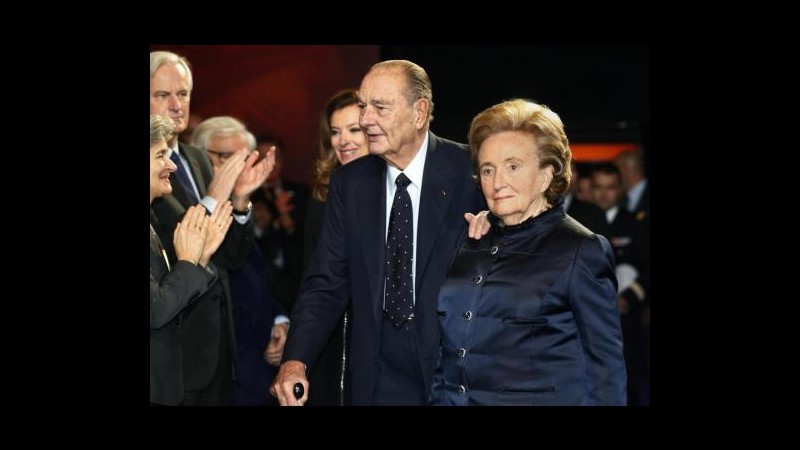 Francia, Jacques Chirac ricoverato in ospedale vicino Parigi