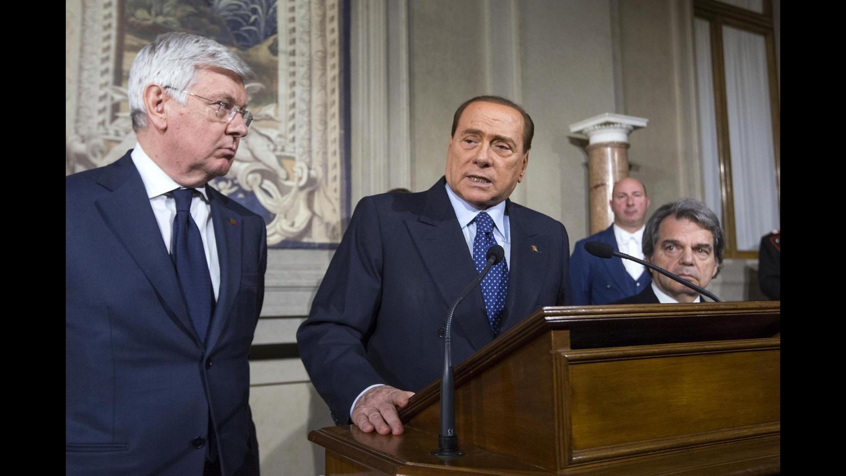 Consultazioni, Berlusconi: Faremo opposizione responsabile, manterremo impegni