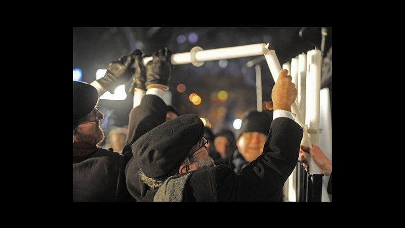 Al via celebrazioni per festività ebraica di Hanukkah